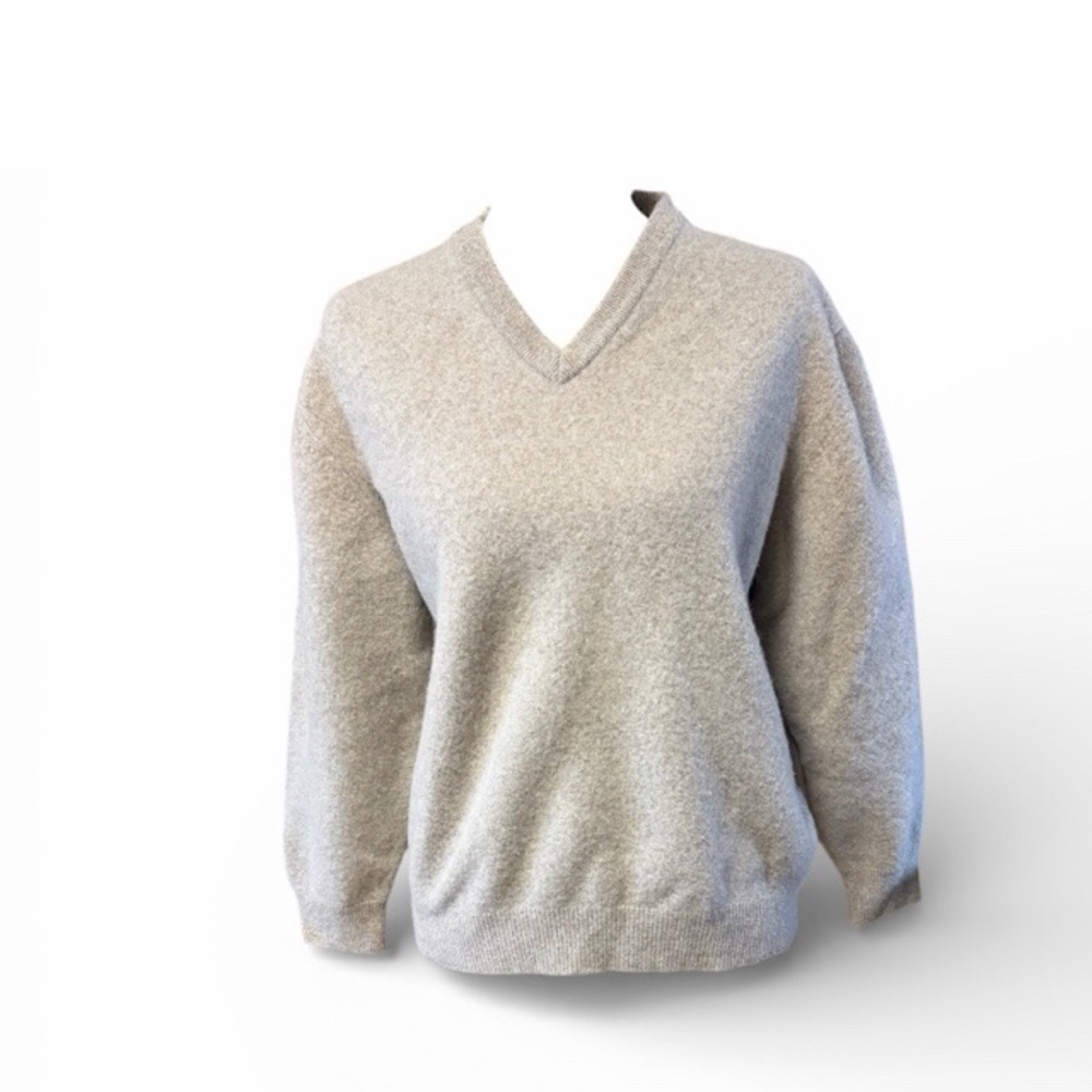 Blarney‎ Woollen Mills Vintage Lambswool V Neck Sweater